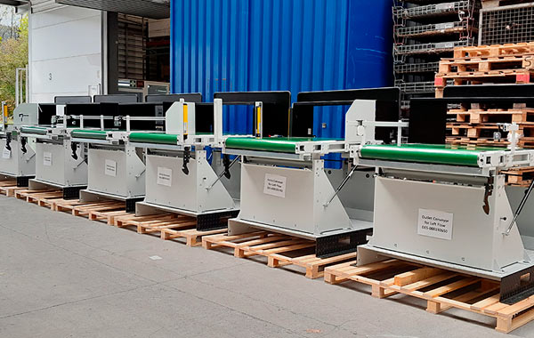 Motorised conveyor belts