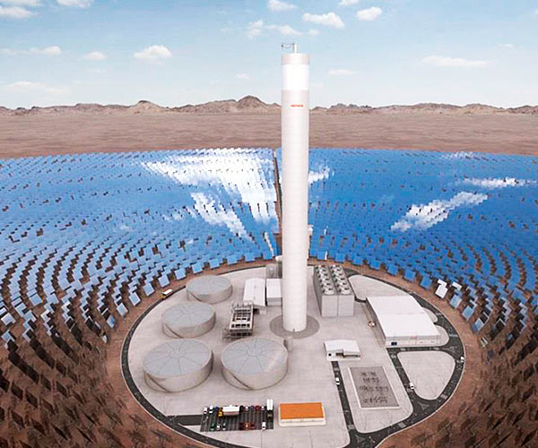 Solar thermal plant in Morocco (Energy)